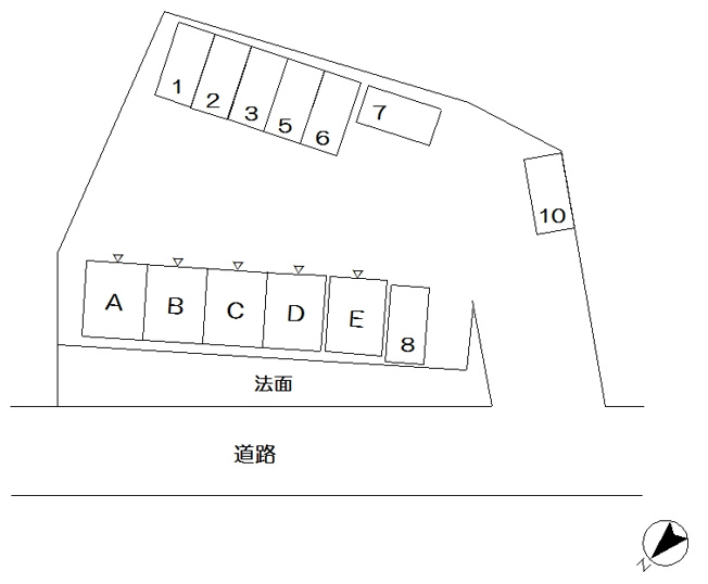 【間取り】 | Ｈ・Ｋモータープール