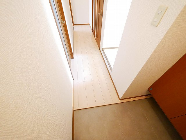 ベルメゾン大幸Bの玄関|毎日通る玄関はこちらです