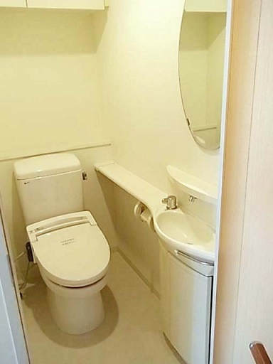 新宿区河田町の賃貸マンションのその他|トイレリニューアル前・