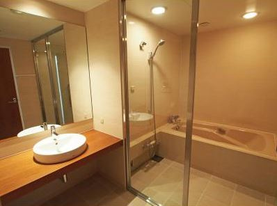 千代田区紀尾井町の賃貸マンションの浴室