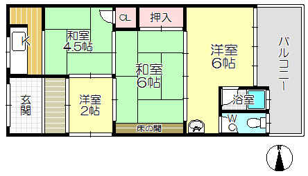 【間取り】 | 北川平家