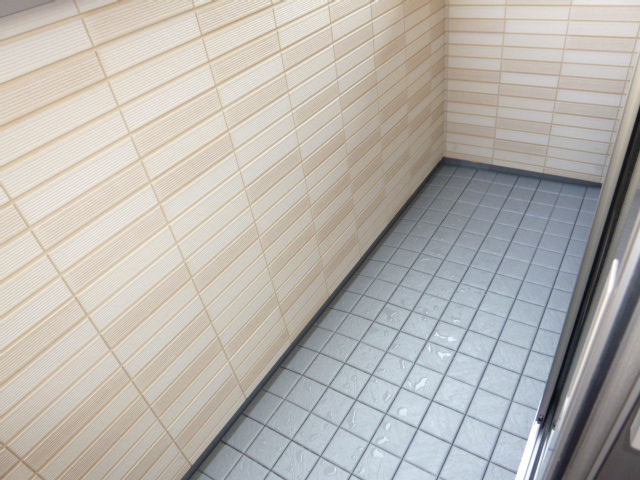 プラージュのバルコニー