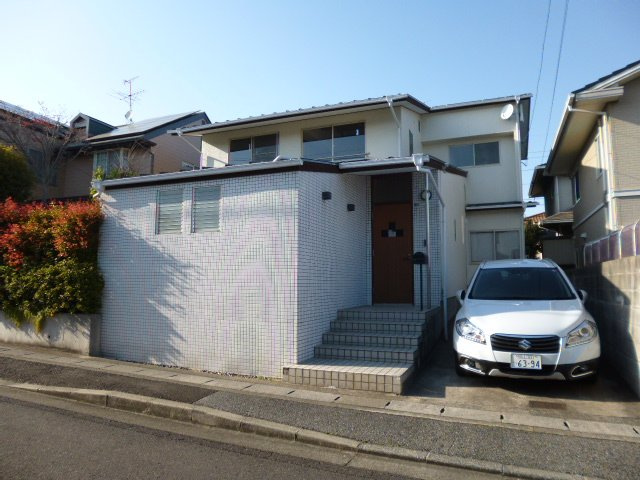倉敷市中庄の一戸建ての外観