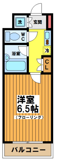 【間取り】 | ルーブル渋谷本町