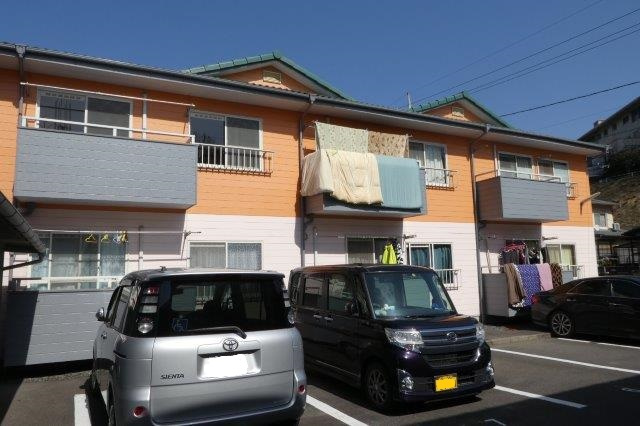 都窪郡早島町若宮のアパートの外観
