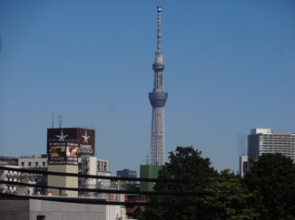 【展望】 | ベランダからスカイツリーが見えます！