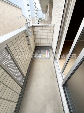 サニーガーデン鶴見のバルコニー