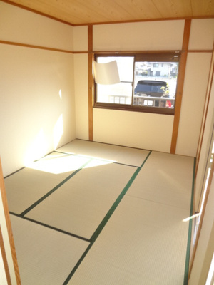 【和室】 | きくやマンションⅠ | 日当良好！和室６帖！