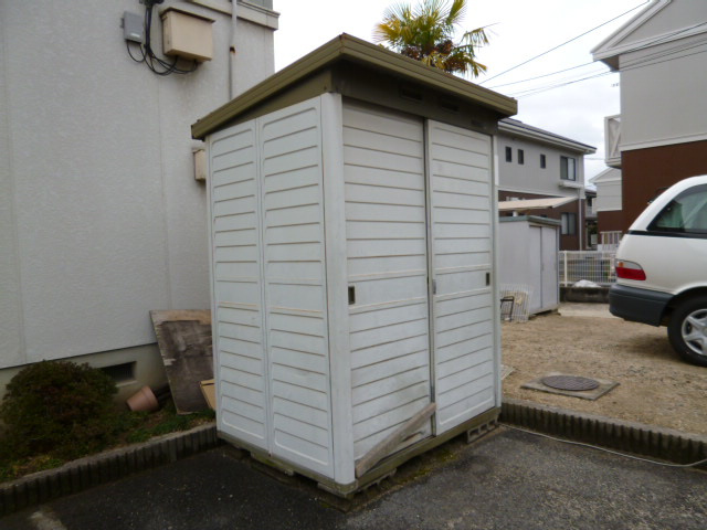 倉敷市新田のアパートのその他共用部分|敷地内ゴミＳＴ・当番なし