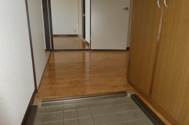 コーポサンライトⅡの玄関