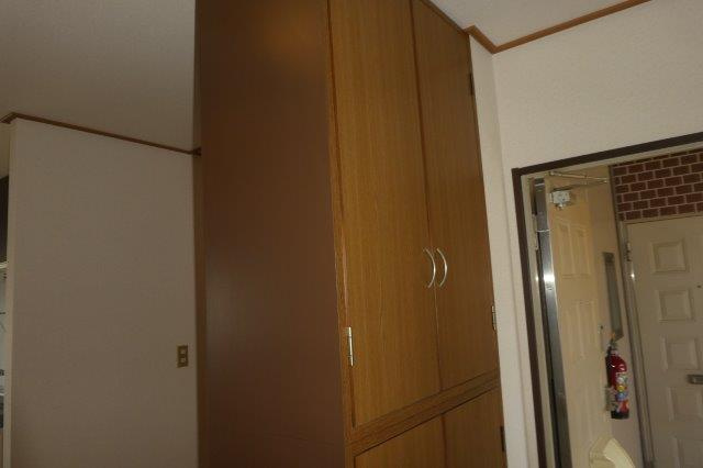 コーポサンライトⅡの玄関|シューズボックス上