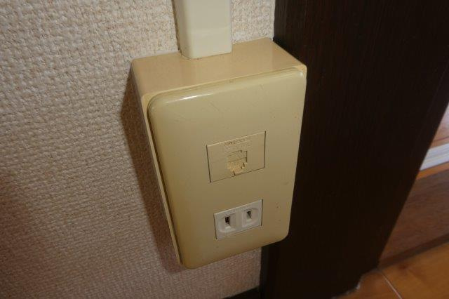 コーポサンライトⅡの設備|電話モジュラー