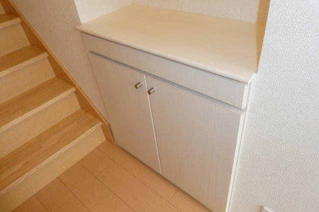 カーサフェリースの玄関|シューズボックス