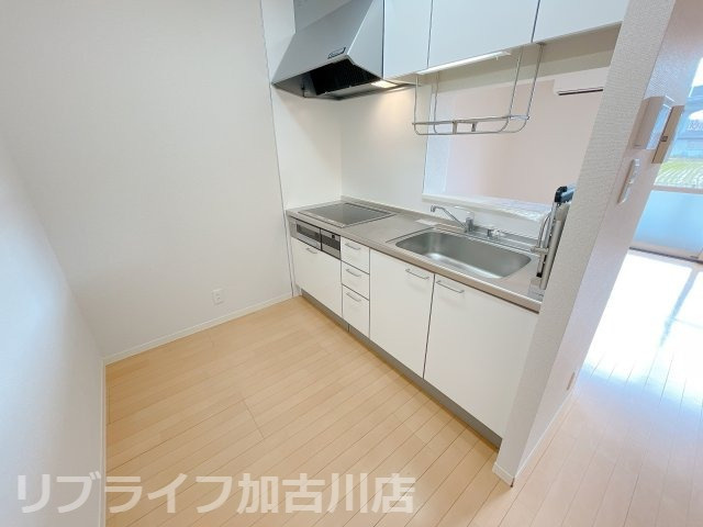 シャーメゾンロージーＢ棟のキッチン