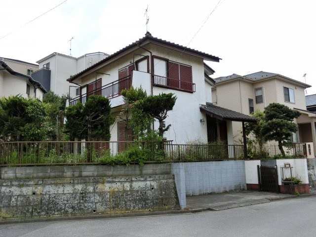 千葉市花見川区畑町　売地　建築条件なし　約６５坪の前面道路含む現地写真