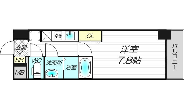 【間取り】 | プランドール新大阪NORThレジデンス