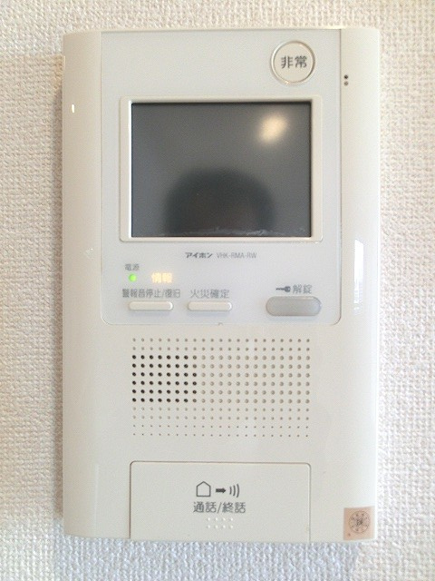 ParkAxis台東根岸のセキュリティ|モニター付きインターホンセキュリティです