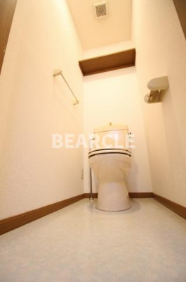 【トイレ】 | ハイツメイトク | 清潔感のあるトイレです