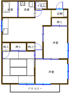【間取り】 | グリーンプラトーＡ棟