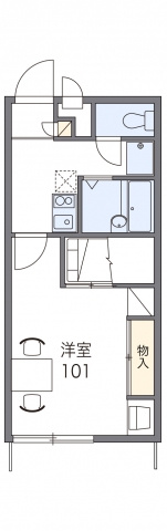 【間取り】 | コスモスⅤ