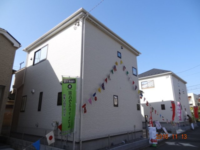 【前面道路含む現地写真】 | さいたま市緑区馬場2丁目　設計住宅性能評価書付　新築分譲住宅全4棟・残1棟