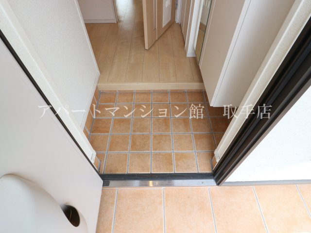 エスポワールⅡの玄関
