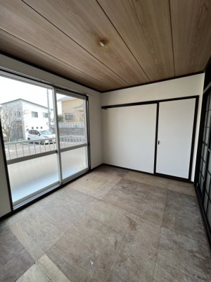 【和室】 | ベルハイツⅠ | 新しい畳が入ります