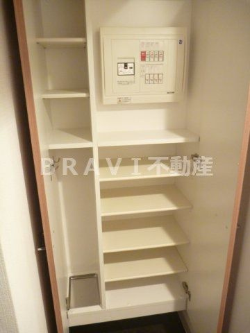 アーバネックス大阪城WEST（アーバネックスオオサカジョウウェスト）　BRAVI不動の玄関|【アーバネックス大阪城WEST】収納豊富です
