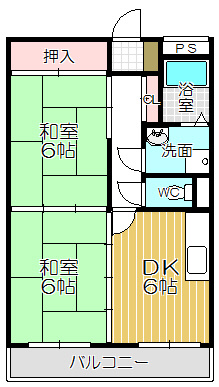 【間取り】 | ハイルハイツ