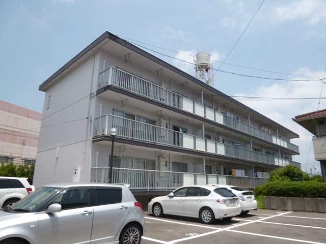 倉敷市中庄の賃貸マンションの外観