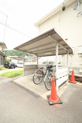 ヴァン　ヴェール２のその他共用部分|駐輪場です