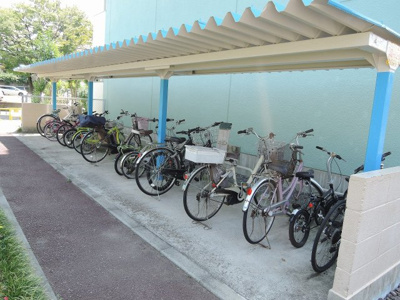 【その他共用部分】 | 菅田住宅2号棟 | 駐輪場