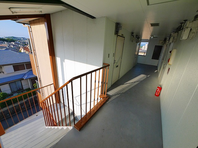 コーポ諏訪西大寺のロビー|ロビーです