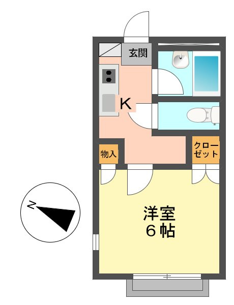 アーカスKⅠの間取り