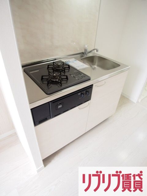 ハーミットパープルのキッチン