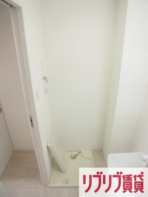 ハーミットパープルの洗面所