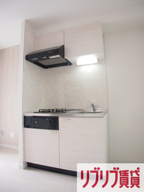 ハーミットパープルのキッチン