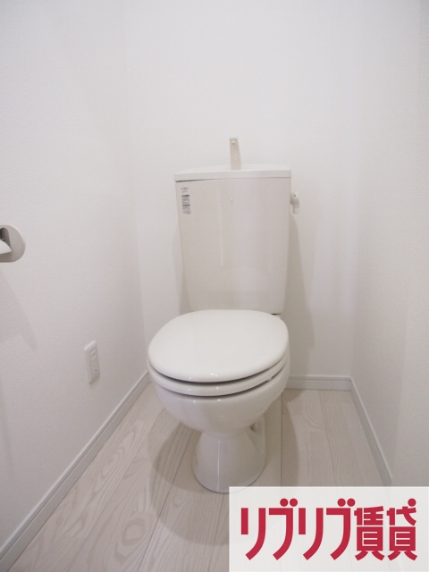 ハーミットパープルのトイレ