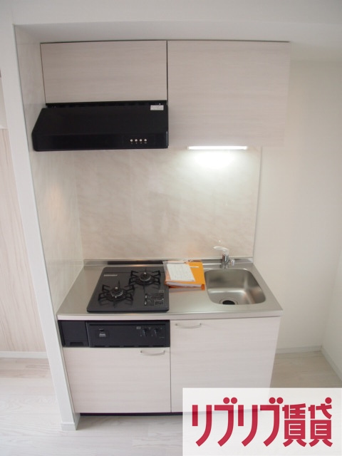 ハーミットパープルのキッチン