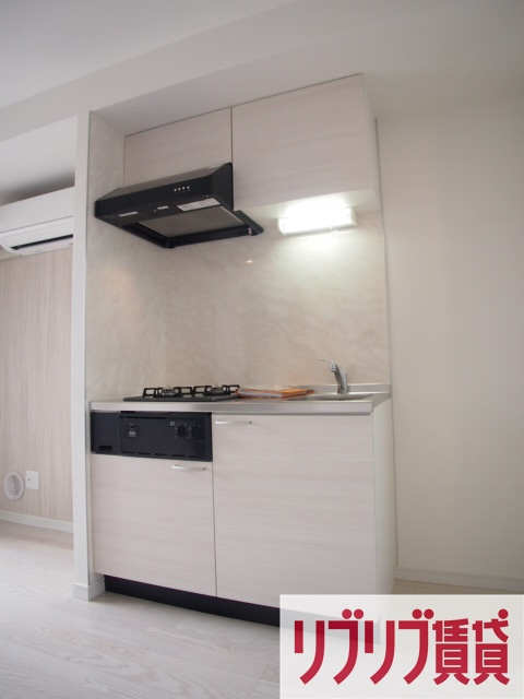 ハーミットパープルのキッチン