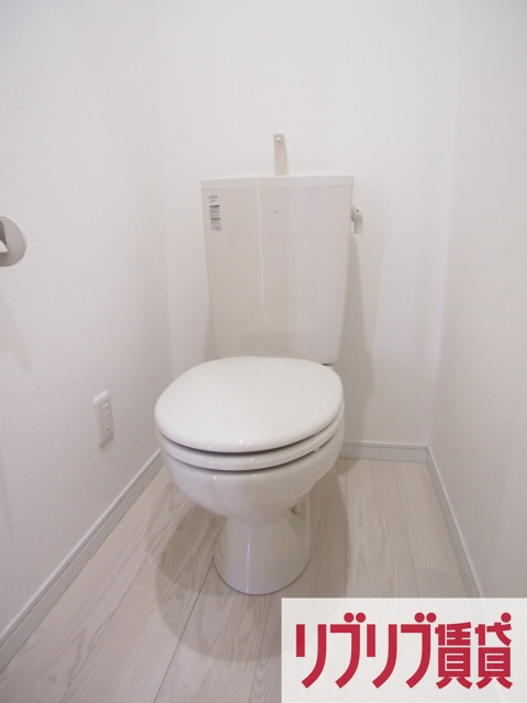 ハーミットパープルのトイレ