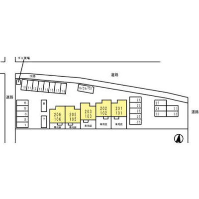 【区画図】 | セジュールM・青山西