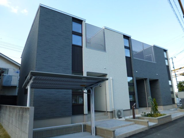 倉敷市堀南のアパートの外観