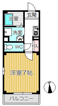 【間取り】 | Flower尼崎(フラワー尼崎)
