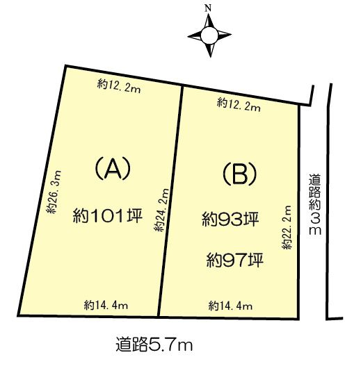行田市栄町の売地