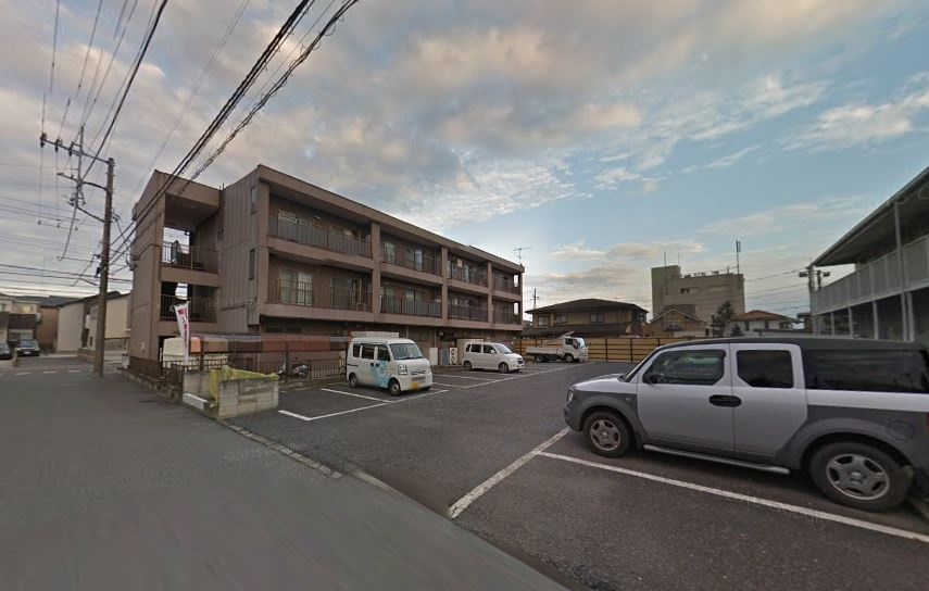パークハイツの駐車場