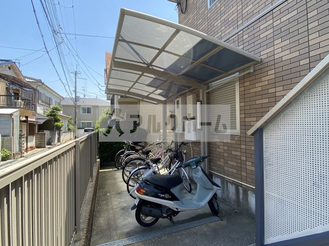 ラ・カーサのその他共用部分|ラ・カーサ　自転車置き場