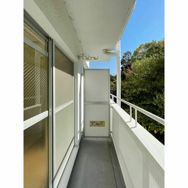 パラディッソコートのバルコニー