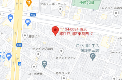 【地図】 | Ｊ＆Ａ東葛西