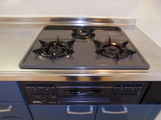 【キッチン】 | チェリーハイツ | ３口ガスコンロ★